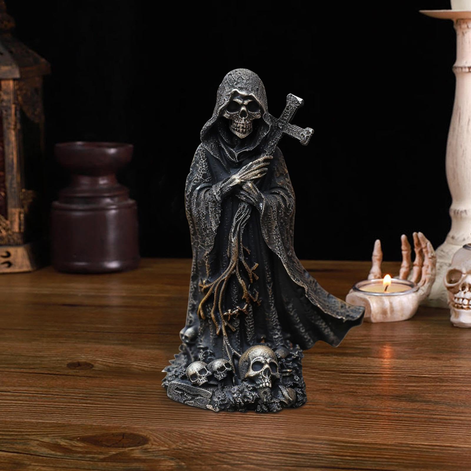 Amazon.co.jp: Gevrkjenp 悪魔の降臨装飾置物、悪魔の降臨像 | 悪魔